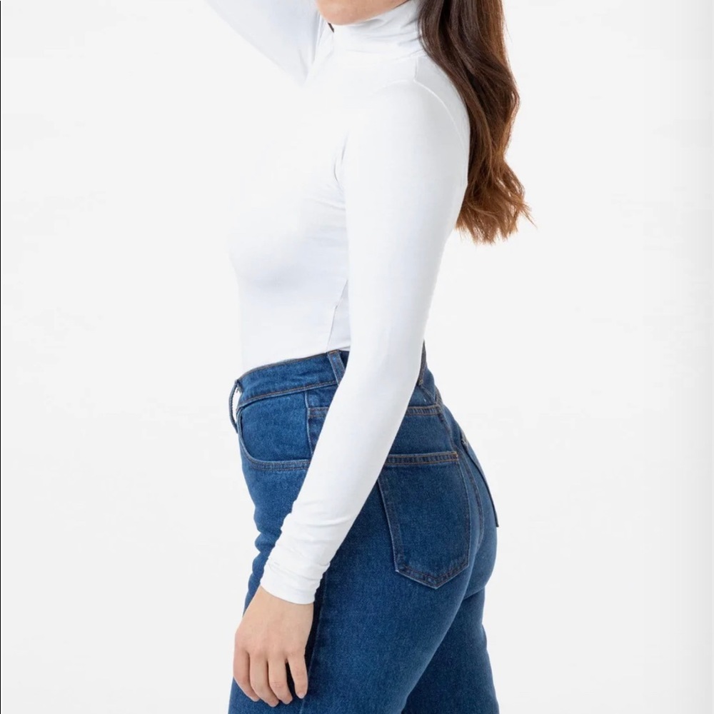 White turtleneck